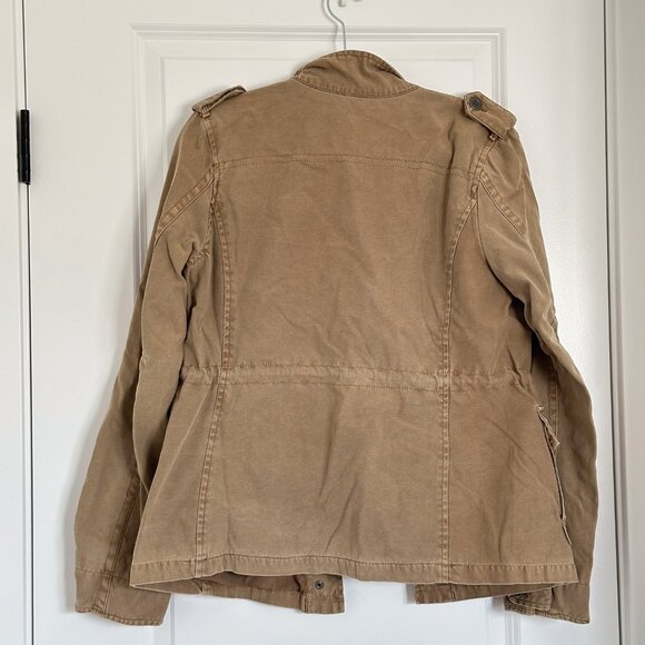Levi's Lined Fall Utility Cargo Military Jacket Medium - Picture 5 of 8